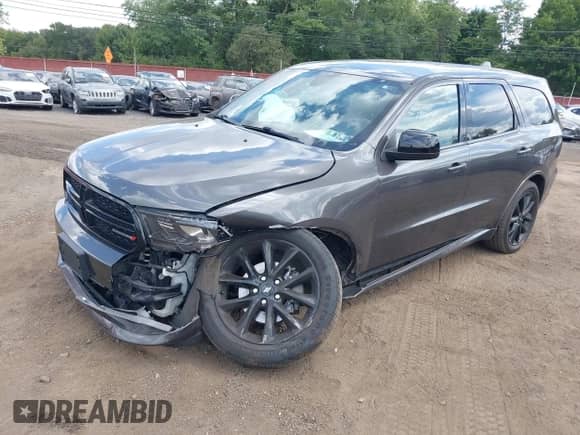 2019 Dodge Durango SXT with VIN 1C4RDJAG2KC599580, listed as a IAAI auction lot 43104403 with 108,136 mi miles and . Bid and sale history available at DreamBid. Image 19.