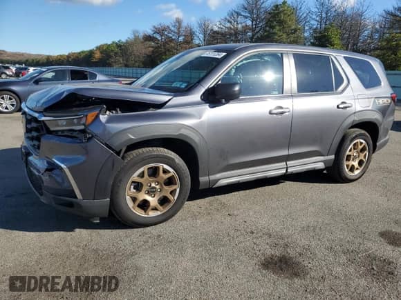 2023 Honda Pilot LX с VIN 5FNYG1H22PB022488, выставлен на аукционе Copart как лот 75111394 с пробегом 3 346 миль миль и Списание • Salvage title. История ставок и продаж доступна на DreamBid. Изображение 1.