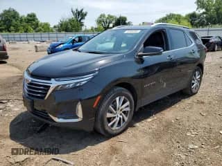2023 Chevrolet Equinox Premier с VIN 3GNAXXEG7PL219153, выставлен на аукционе Copart как лот 63484265 с пробегом 23 150 миль миль и Списание • Salvage title. История ставок и продаж доступна на DreamBid. Изображение 1.