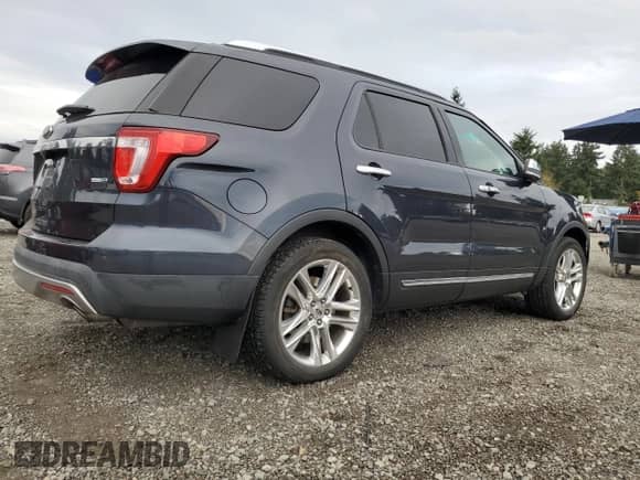 2017 Ford Explorer Limited z VIN 1FM5K8FH1HGA05959, wystawiony jako Copart lot #89551825 z przebiegiem 76 227 mil mil oraz Szkoda całkowita • Salvage title. Historia ofert i sprzedaży dostępna na DreamBid. Obrazek 3.