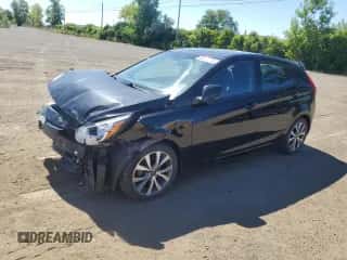 2017 Hyundai Accent SE z VIN KMHCT5AE5HU368055, wystawiony jako Copart lot #69273295 z przebiegiem Nie podano mil oraz Szkoda całkowita • Salvage title. Historia ofert i sprzedaży dostępna na DreamBid. Obrazek 1.