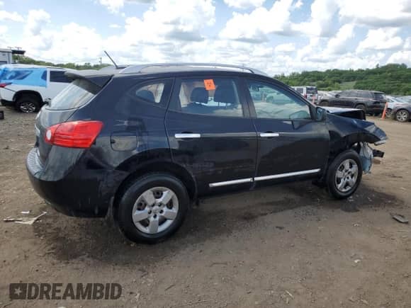 2015 Nissan Rogue S with VIN JN8AS5MTXFW656197, listed as a Copart auction lot 62986405 with 86,906 mi miles and Salvage title. Bid and sale history available at DreamBid. Image 3.