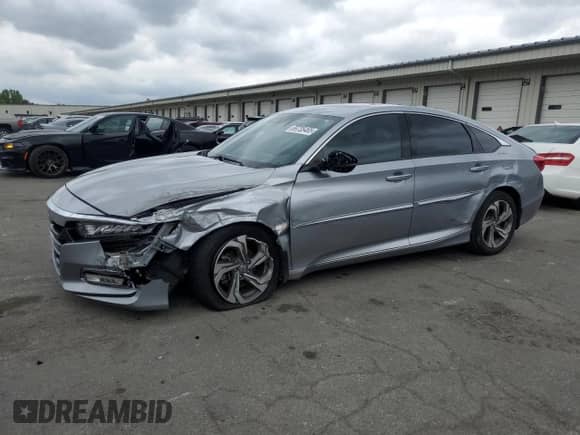 2020 Honda Accord EX-L с VIN 1HGCV1F55LA020963, выставлен на аукционе Copart как лот 69735465 с пробегом 47 799 миль миль и Списание • Salvage title. История ставок и продаж доступна на DreamBid. Изображение 1.