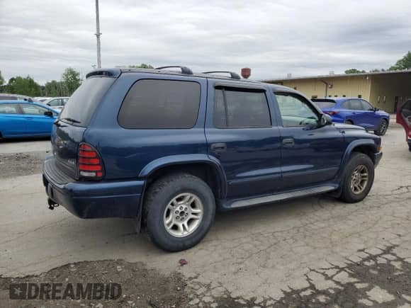 2003 Dodge Durango SLT with VIN 1D4HS48N13F506817, listed as a Copart auction lot 62150615 with 164,593 mi miles and Salvage title. Bid and sale history available at DreamBid. Image 3.