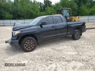 2019 Toyota Tundra SR с VIN 5TFRM5F13KX135783, выставлен на аукционе Copart как лот 65607255 с пробегом 85 143 миль миль и Списание • Salvage title. История ставок и продаж доступна на DreamBid. Изображение 1.