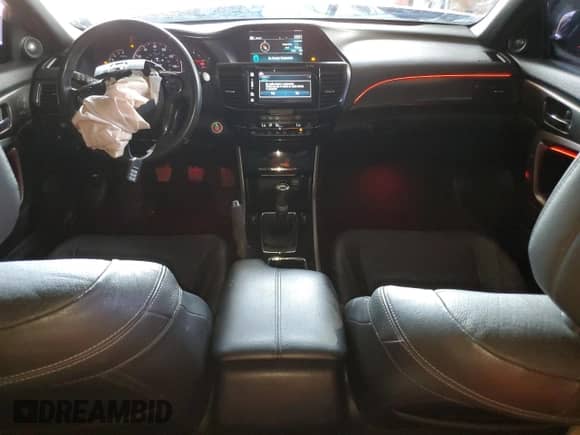 2017 Honda Accord EX-L with VIN 1HGCT2A81HA006465, listed as a Copart auction lot 66030114 with 86,653 mi miles and Salvage title. Bid and sale history available at DreamBid. Image 8.