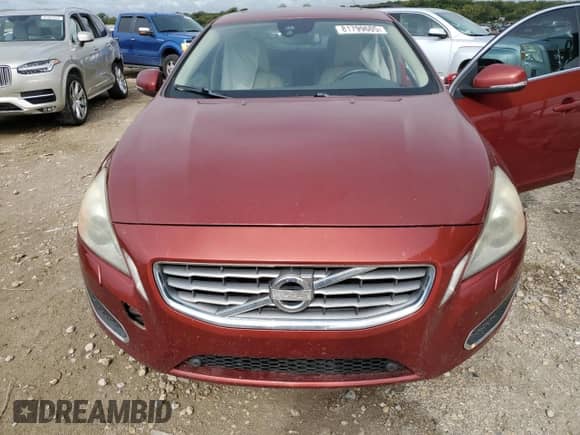 2013 Volvo S60 T5 с VIN YV1612FH3D2199436, выставлен на аукционе Copart как лот 81799605 с пробегом 181 377 миль миль и Списание • Salvage title. История ставок и продаж доступна на DreamBid. Изображение 5.