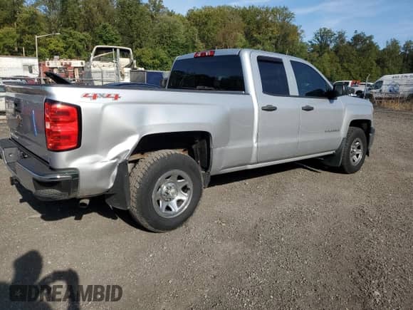 2014 Chevrolet Silverado 1500 Work Truck z VIN 1GCVKPEC8EZ310816, wystawiony jako Copart lot #85106515 z przebiegiem 112 312 mil mil oraz Szkoda całkowita • Salvage title. Historia ofert i sprzedaży dostępna na DreamBid. Obrazek 3.