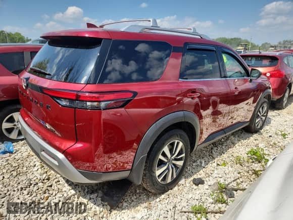 2023 Nissan Pathfinder SL with VIN 5N1DR3CC3PC242297, listed as a Copart auction lot 68586275 with 29,300 mi miles and Non repairable. Bid and sale history available at DreamBid. Image 3.