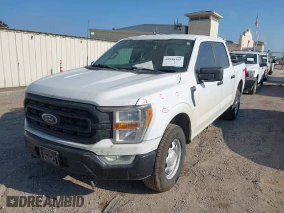 2021 Ford F-150 XL with VIN 1FTFW1E54MKE56192, listed as a IAAI auction lot 43538195 with 118,283 mi miles and . Bid and sale history available at DreamBid. Image 19.