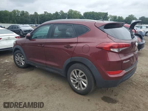 2016 Hyundai Tucson SE with VIN KM8J33A41GU092040, listed as a Copart auction lot 66837045 with 81,711 mi miles and Salvage title. Bid and sale history available at DreamBid. Image 2.