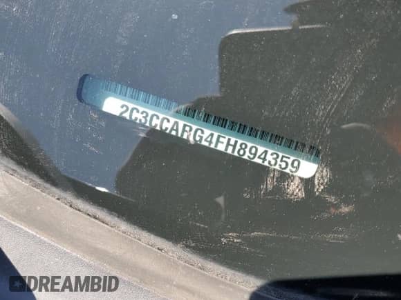 2015 Chrysler 300 Limited with VIN 2C3CCARG4FH894359, listed as a Copart auction lot 59147735 with 54,806 mi miles and Salvage title. Bid and sale history available at DreamBid. Image 12.