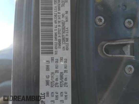 2013 Ram 1500 Express with VIN 1C6RR7FT0DS624857, listed as a Copart auction lot 81774944 with Not provided miles and Clean title. Bid and sale history available at DreamBid. Image 12.