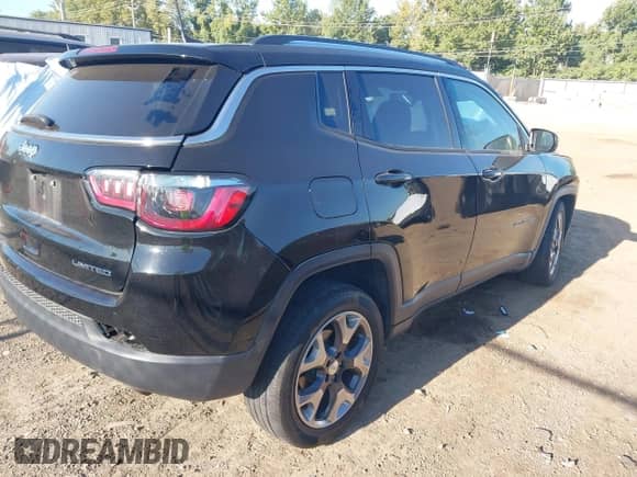 2019 Jeep Compass Limited with VIN 3C4NJDCBXKT679305, listed as a IAAI auction lot 43059390 with 59,547 mi miles and . Bid and sale history available at DreamBid. Image 4.