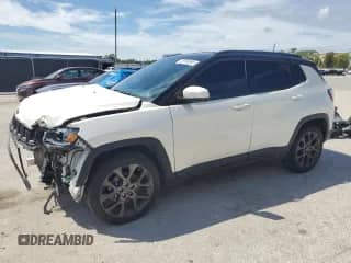 2020 Jeep Compass Limited с VIN 3C4NJCCB4LT121171, выставлен на аукционе Copart как лот 80188595 с пробегом 57 810 миль миль и Списание • Salvage title. История ставок и продаж доступна на DreamBid. Изображение 1.
