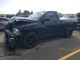 2014 Ram 1500 Express z VIN 3C6JR6AT1EG274744, wystawiony jako Copart lot #60639605 z przebiegiem 197 962 mil mil oraz Szkoda całkowita • Salvage title. Historia ofert i sprzedaży dostępna na DreamBid. Obrazek 1.