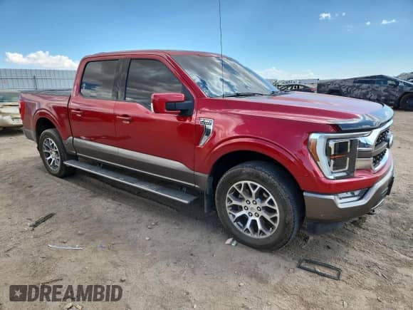 2021 Ford F-150 King Ranch z VIN 1FTFW1E89MFA60763, wystawiony jako Copart lot #80923725 z przebiegiem 71 653 mil mil oraz Szkoda całkowita • Salvage title. Historia ofert i sprzedaży dostępna na DreamBid. Obrazek 4.