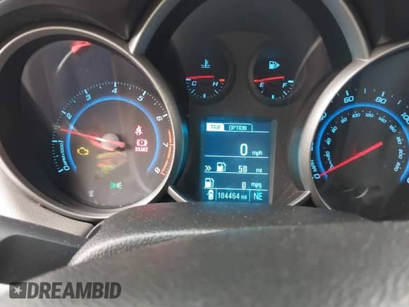 2014 Chevrolet Cruze 1LT with VIN 1G1PD5SB9E7209646, listed as a IAAI auction lot 41594757 with 184,464 mi miles and . Bid and sale history available at DreamBid. Image 7.