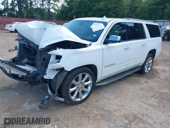 2016 Chevrolet Suburban LTZ with VIN 1GNSKJKC6GR216853, listed as a IAAI auction lot 42742329 with Not provided miles and . Bid and sale history available at DreamBid. Image 17.