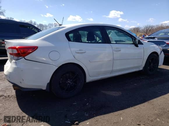 2017 Subaru Impreza with VIN 4S3GKAA61H1607421, listed as a Copart auction lot 49862395 with 133,445 mi miles and Salvage title. Bid and sale history available at DreamBid. Image 3.