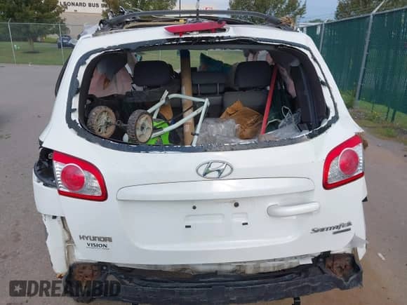 2010 Hyundai Santa Fe GLS with VIN 5NMSGDAB0AH381989, listed as a IAAI auction lot 43137343 with 203,000 mi miles and . Bid and sale history available at DreamBid. Image 16.