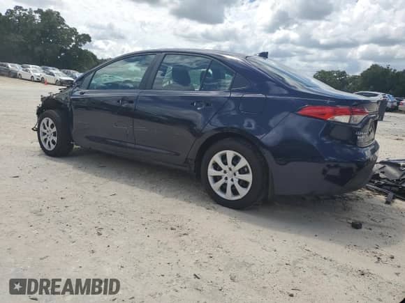 2024 Toyota Corolla LE с VIN 5YFB4MDE6RP190349, выставлен на аукционе Copart как лот 71088605 с пробегом 4 687 миль миль и На запчасти • Non repairable. История ставок и продаж доступна на DreamBid. Изображение 2.