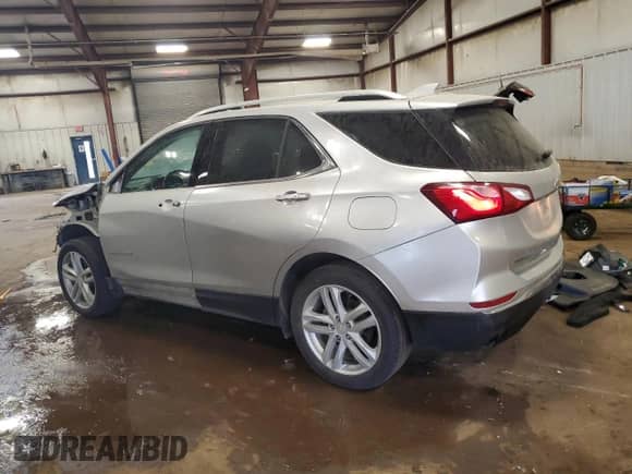 2019 Chevrolet Equinox Premier with VIN 2GNAXYEX9K6290678, listed as a Copart auction lot 68079605 with 77,006 mi miles and Salvage title. Bid and sale history available at DreamBid. Image 2.