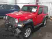 2019 Jeep Wrangler Sport S with VIN 1C4GJXAG9KW564116, listed as a IAAI auction lot 43014468 with 79,165 mi miles and . Bid and sale history available at DreamBid. Image 17.