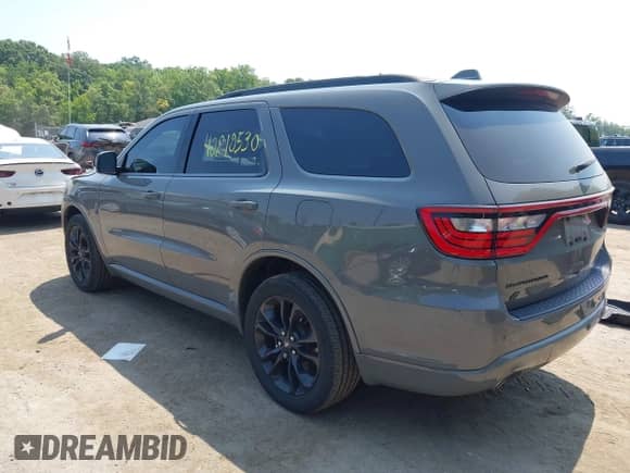 2021 Dodge Durango GT Plus with VIN 1C4RDJDG6MC642056, listed as a IAAI auction lot 42810530 with 53,746 mi miles and . Bid and sale history available at DreamBid. Image 3.