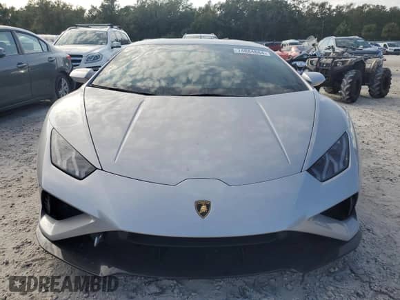 2021 Lamborghini Huracan with VIN ZHWUF5ZF2MLA17322, listed as a Copart auction lot 74884884 with 11,078 mi miles and Non repairable. Bid and sale history available at DreamBid. Image 5.