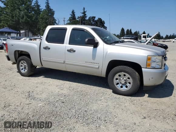 2010 Chevrolet Silverado 1500 LT with VIN 3GCRKSEAXAG210441, listed as a Copart auction lot 64805215 with 211,884 mi miles and Salvage title. Bid and sale history available at DreamBid. Image 4.