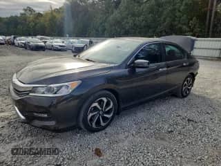 2016 Honda Accord EX-L with VIN 1HGCR2F81GA140382, listed as a Copart auction lot 82342325 with 90,016 mi miles and Salvage title. Bid and sale history available at DreamBid. Image 1.