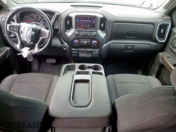 2021 Chevrolet Silverado 1500 LT with VIN 3GCPWCET0MG224114, listed as a Copart auction lot 67335065 with 93,165 mi miles and Salvage title. Bid and sale history available at DreamBid. Image 8.