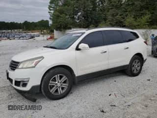 2015 Chevrolet Traverse LT with VIN 1GNKVHKD3FJ301686, listed as a Copart auction lot 85740575 with 208,418 mi miles and Salvage title. Bid and sale history available at DreamBid. Image 1.