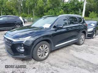 2020 Hyundai Santa Fe SEL with VIN 5NMS33AD3LH245009, listed as a IAAI auction lot 43375112 with 66,268 mi miles and . Bid and sale history available at DreamBid. Image 2.