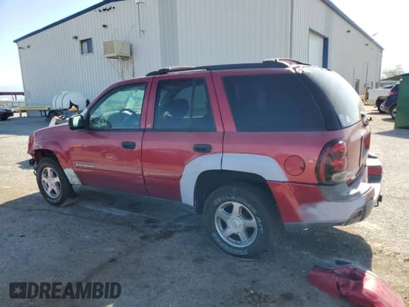 2003 Chevrolet TrailBlazer LS с VIN 1GNDS13S832315322, выставлен на аукционе Copart как лот 64587005 с пробегом 176 297 миль миль и Списание • Salvage title. История ставок и продаж доступна на DreamBid. Изображение 2.