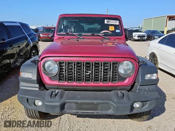 2024 Jeep Wrangler Sport S z VIN 1C4PJXDN3RW344801, wystawiony jako Copart lot #71509805 z przebiegiem 27 146 mil mil oraz Czysty tytuł • Clean title. Historia ofert i sprzedaży dostępna na DreamBid. Obrazek 5.