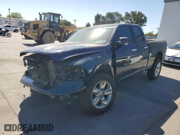 2014 Ram 1500 Big Horn with VIN 1C6RR7GG9ES263941, listed as a Copart auction lot 67391125 with 147,287 mi miles and Salvage title. Bid and sale history available at DreamBid. Image 1.