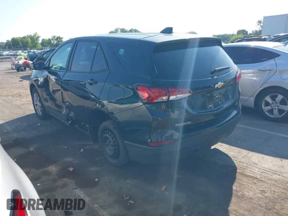 2024 Chevrolet Equinox LS z VIN 3GNAX5EG1RL291392, wystawiony jako IAAI lot #42707579 z przebiegiem 14 582 mil mil oraz . Historia ofert i sprzedaży dostępna na DreamBid. Obrazek 3.