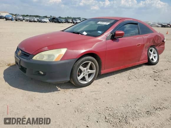 2006 Honda Accord LX с VIN 1HGCM71356A005945, выставлен на аукционе Copart как лот 84965785 с пробегом Не указан миль и Списание • Salvage title. История ставок и продаж доступна на DreamBid. Изображение 1.