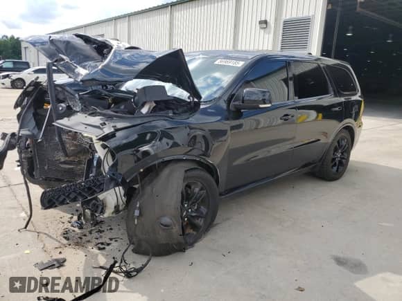 2020 Dodge Durango R/T with VIN 1C4SDHCT3LC393741, listed as a Copart auction lot 56969185 with Not provided miles and Salvage title. Bid and sale history available at DreamBid. Image 1.