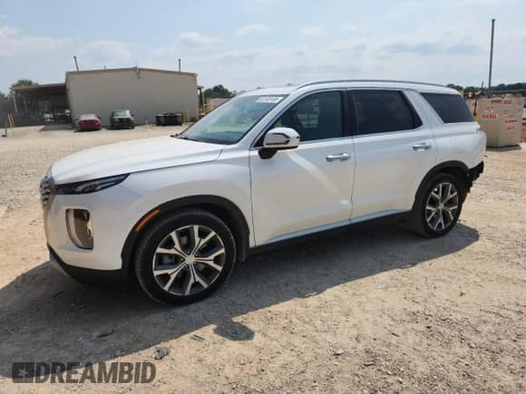 2022 Hyundai Palisade SEL z VIN KM8R44HE3NU471266, wystawiony jako Copart lot #80148195 z przebiegiem 64 159 mil mil oraz Szkoda całkowita • Salvage title. Historia ofert i sprzedaży dostępna na DreamBid. Obrazek 1.