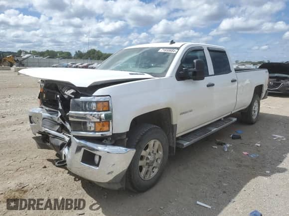 2015 Chevrolet Silverado 3500HD LT with VIN 1GC4KZC87FF151151, listed as a Copart auction lot 71650684 with 147,260 mi miles and Salvage title. Bid and sale history available at DreamBid. Image 1.