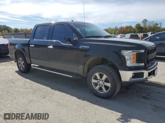 2018 Ford F-150 XLT z VIN 1FTEW1EP3JFE63636, wystawiony jako Copart lot #87091875 z przebiegiem 158 797 mil mil oraz Czysty tytuł • Clean title. Historia ofert i sprzedaży dostępna na DreamBid. Obrazek 4.
