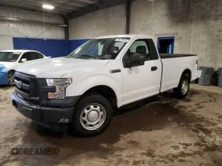 2017 Ford F-150 XL с VIN 1FTMF1C8XHKE03359, выставлен на аукционе Copart как лот 86470455 с пробегом 56 478 миль миль и Списание • Salvage title. История ставок и продаж доступна на DreamBid. Изображение 1.