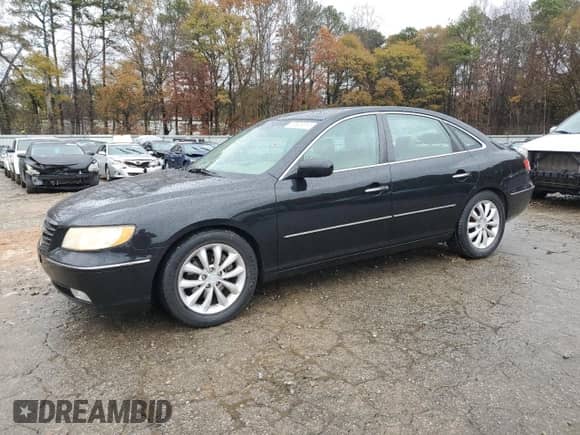 2006 Hyundai Azera SE с VIN KMHFC46F16A105987, выставлен на аукционе Copart как лот 83908314 с пробегом 85 820 миль миль и Чистый • Clean title. История ставок и продаж доступна на DreamBid. Изображение 1.