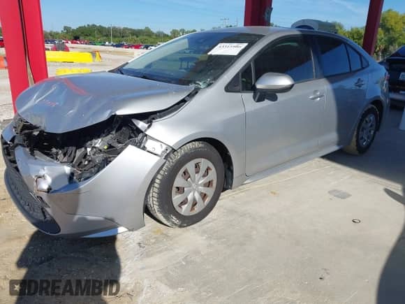 2020 Toyota Corolla L with VIN JTDDPRAE0LJ061634, listed as a IAAI auction lot 43315805 with 116,885 mi miles and . Bid and sale history available at DreamBid. Image 17.