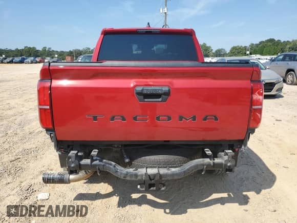 2024 Toyota Tacoma SR5 with VIN 3TYKB5FN3RT002388, listed as a Copart auction lot 80583475 with 30,696 mi miles and Salvage title. Bid and sale history available at DreamBid. Image 6.