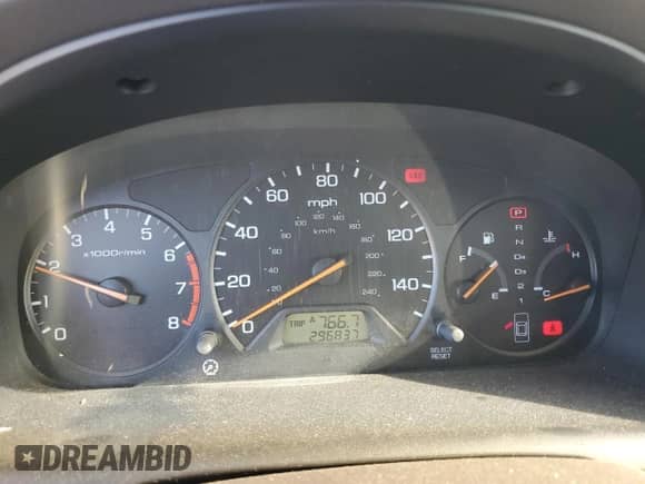 2002 Honda Accord LX with VIN 1HGCG66592A110297, listed as a Copart auction lot 69378625 with 296,837 mi miles and Salvage title. Bid and sale history available at DreamBid. Image 9.