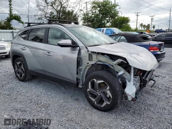 2024 Hyundai Tucson SEL Convenience with VIN KM8JCCD1XRU151686, listed as a Copart auction lot 70011225 with 31,811 mi miles and Salvage title. Bid and sale history available at DreamBid. Image 4.